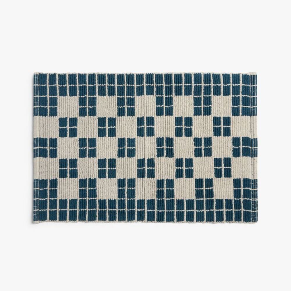 Parachute - 1'6"x2'6" Cotton Tile Tub Mat Cove - Parachute Cove